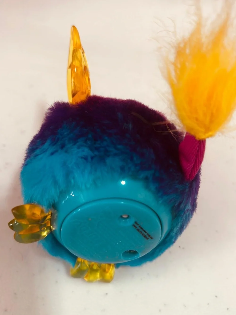 Furby Boom Furbling Baby Mini Talking Yellow Ears Crystal Pink Purple Blue WORKS